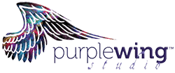 Purplewing Studio – Claudia Zebersky Logo